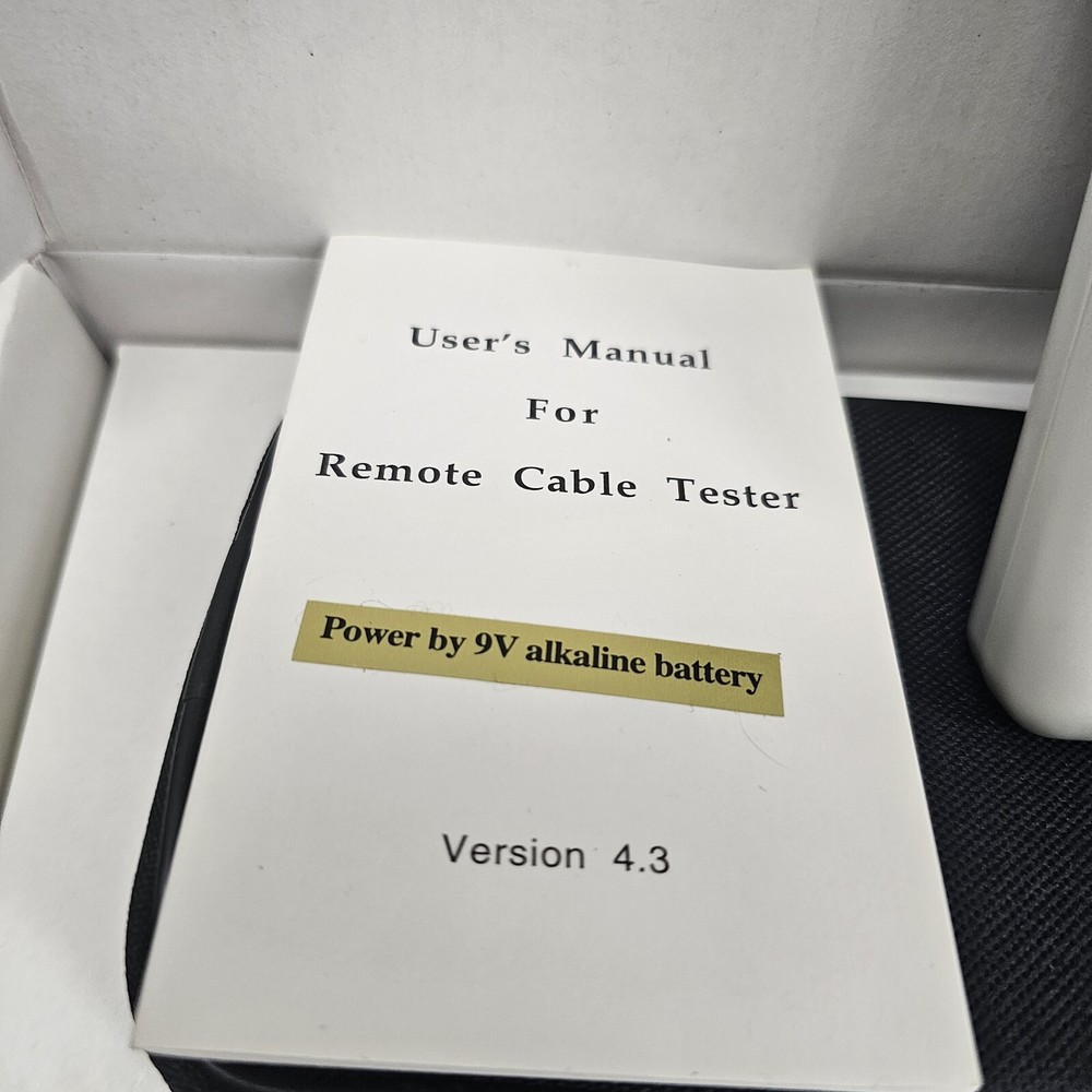 Remote Cable Sniffer Tester Tested Fully working