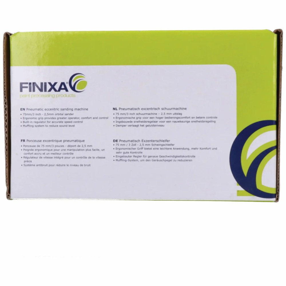 Finixa Premium Pneumatic Sanding Ø150mm-2.5mm deviation - SAM 50