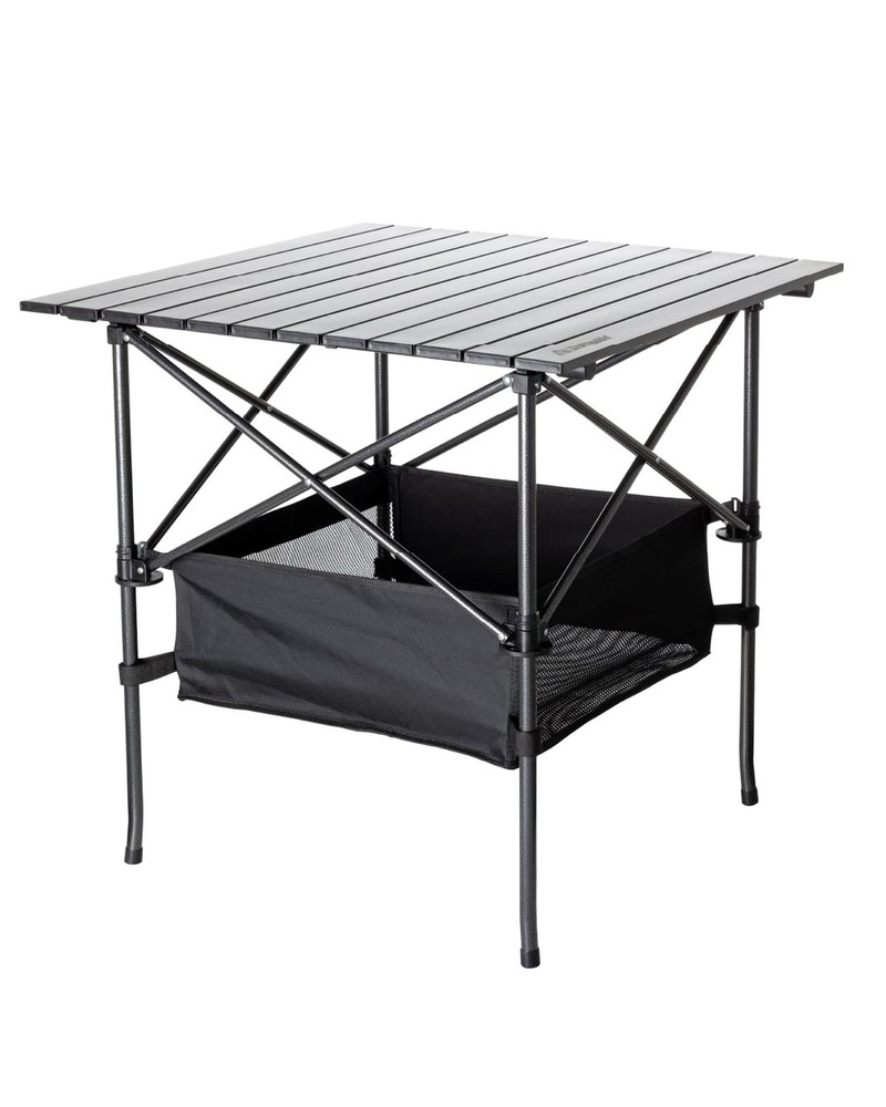 TrailBuddy Folding Camping Table - Aluminum Foldable Table for Tailgating or ...