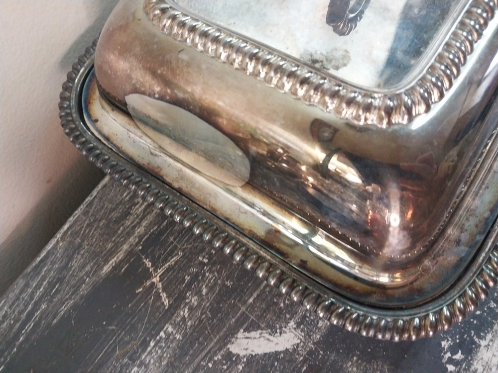 Webster Wilcox Fine Quality Silver Plate Covered Dish