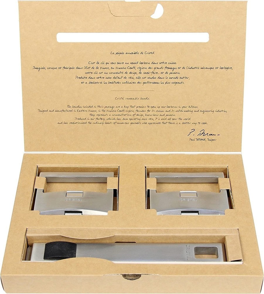 Cristel Strate Handles - Silver ( Choose Selection)