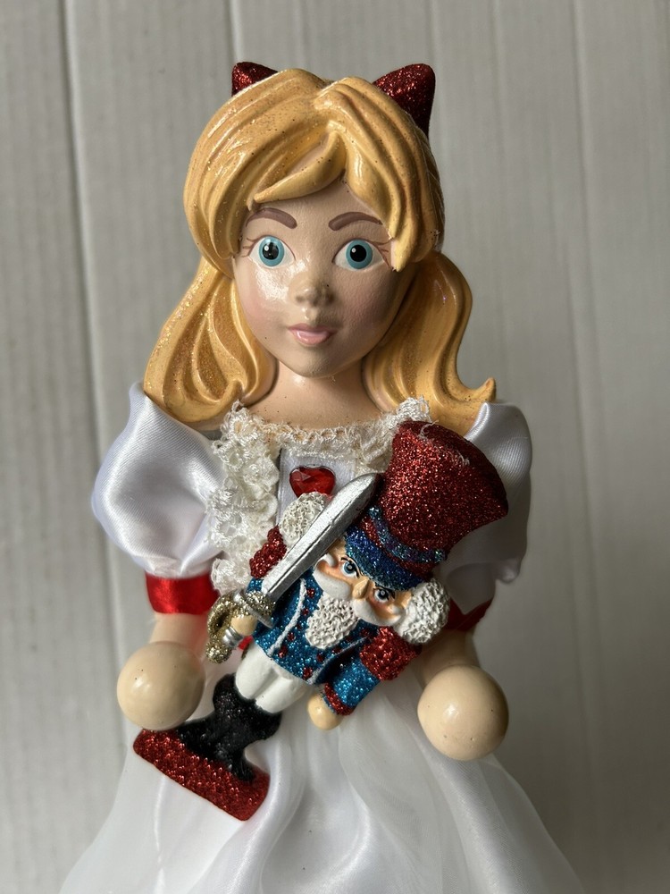 Kurt Adler 15-Inch Hollywood Clara Nutcracker, white Nutcracker Ballet