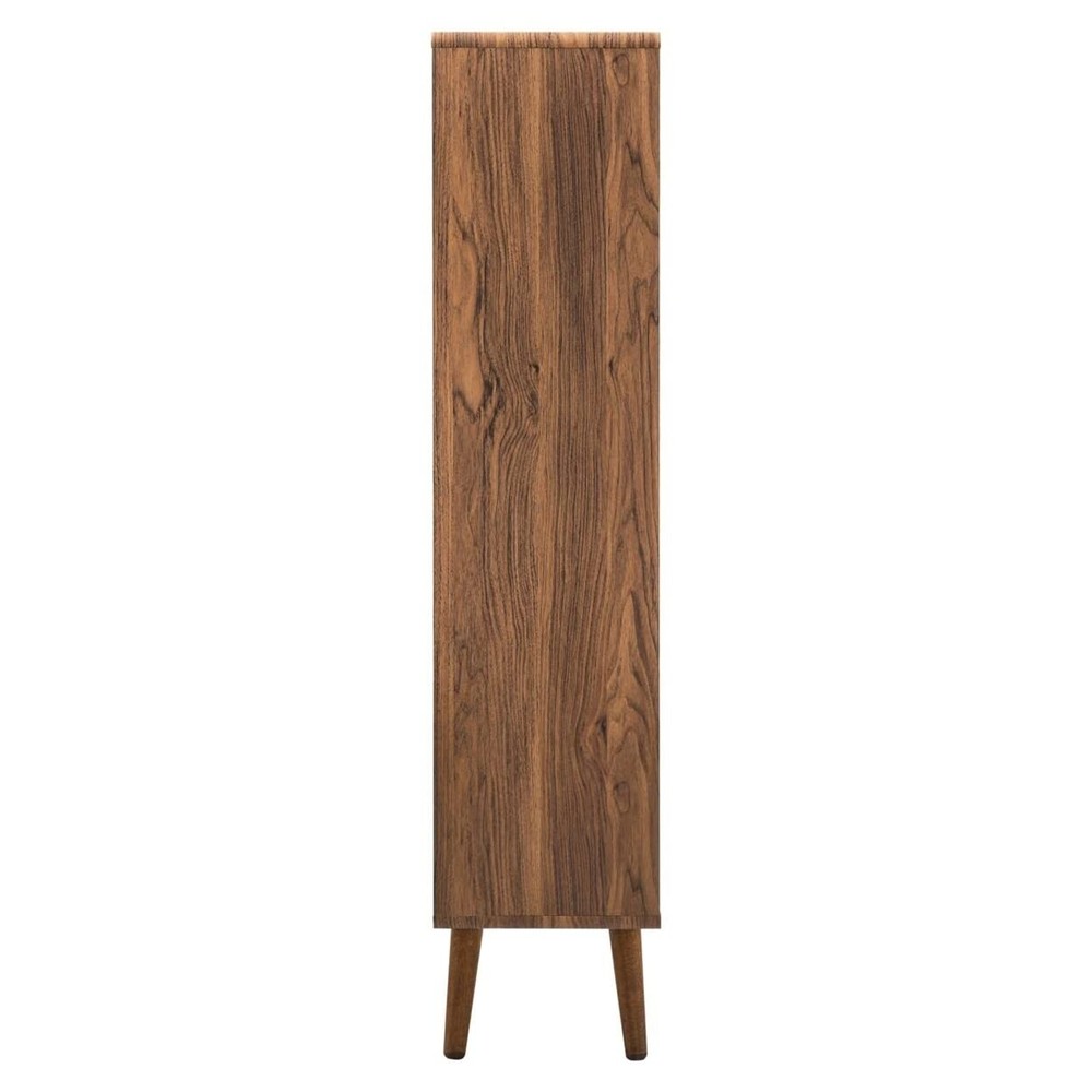 Modway EEI-5743-WAL Transmit 31" Wood Bookcase Walnut