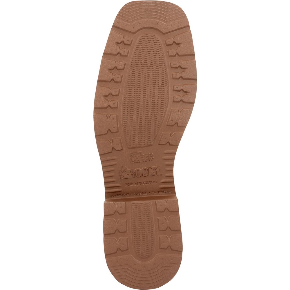 Rocky MonoCrepe 12” Steel Toe Western Boot