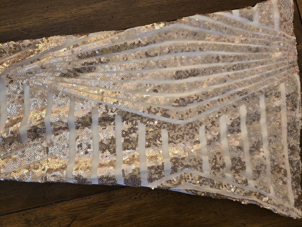 Gold Dance Costume Sequin Pants
