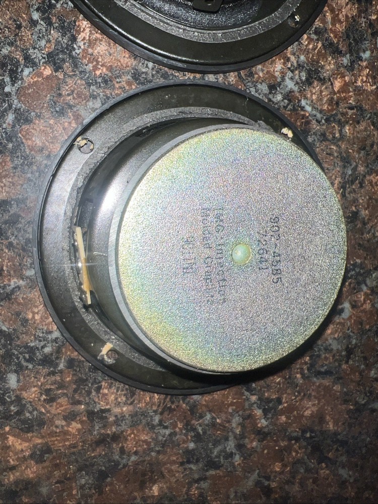 PAIR of OEM Infinity REFERENCE Midrange Driver Speaker Works Great 902-4585