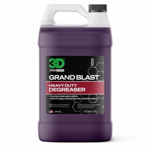 Heavy Duty 3D Engine Degreaser - Biodegradable Cleaner for Wheels, Exhausts & Mo