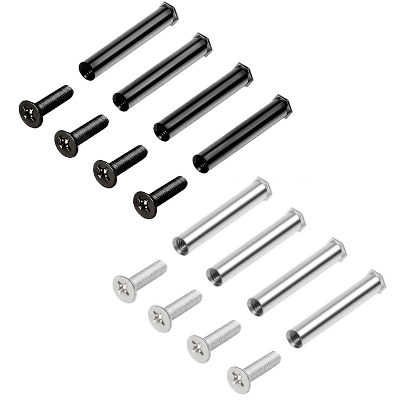Metal Computer Fan Screws for 25mm Thickness Computer Cooling Fan PC Case