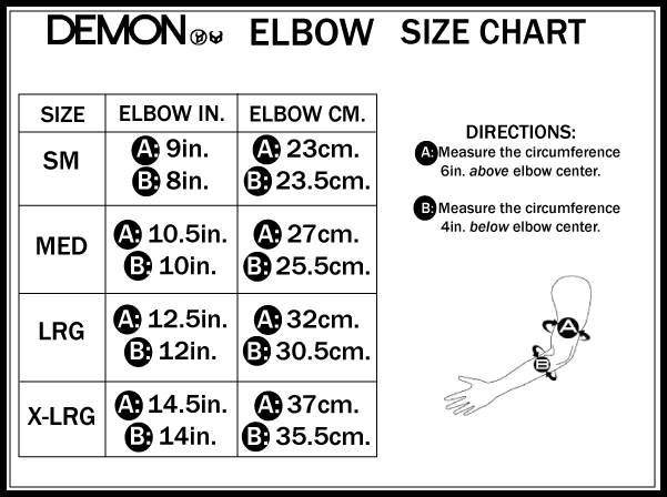 Demon Hyper X D3O Elbow - SCRATCH & DENT