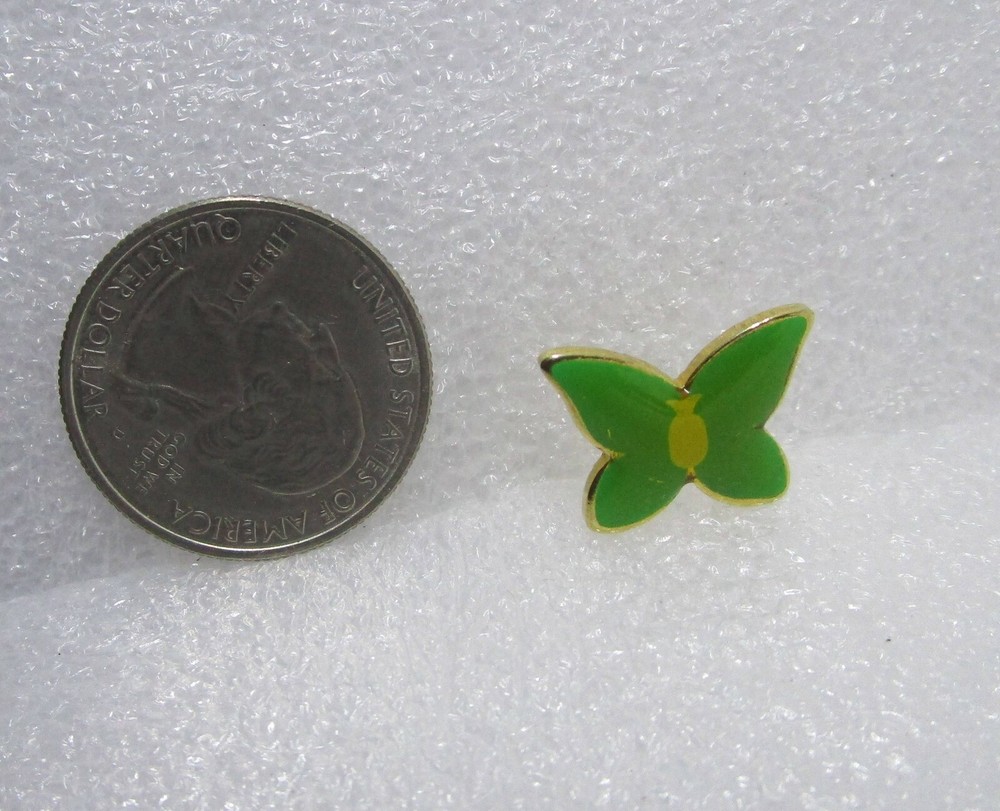 Green Butterfly Pin