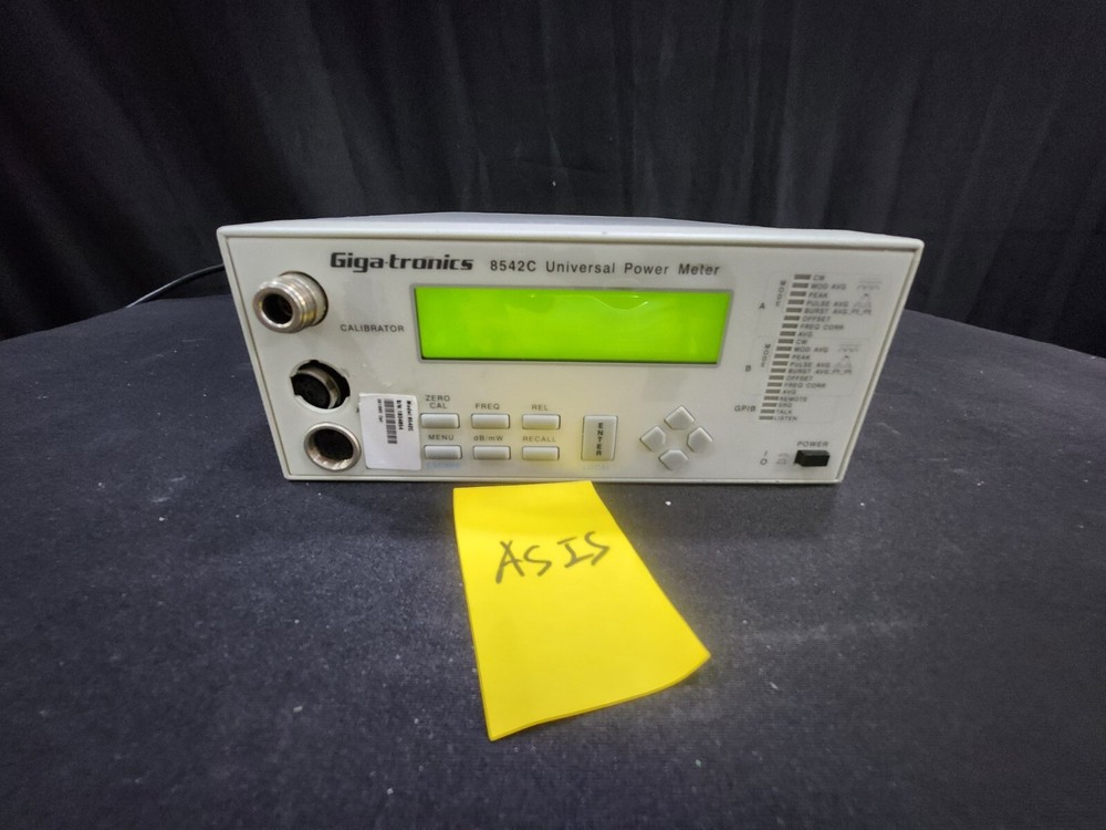 GigaTronics 8542C: Universal Power Meter, AS-IS (4854)