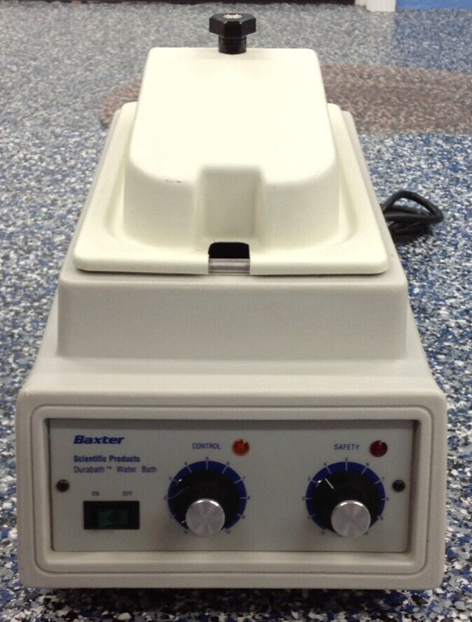 Baxter Durabath Water Bath, Model W2975-6, Tested Working