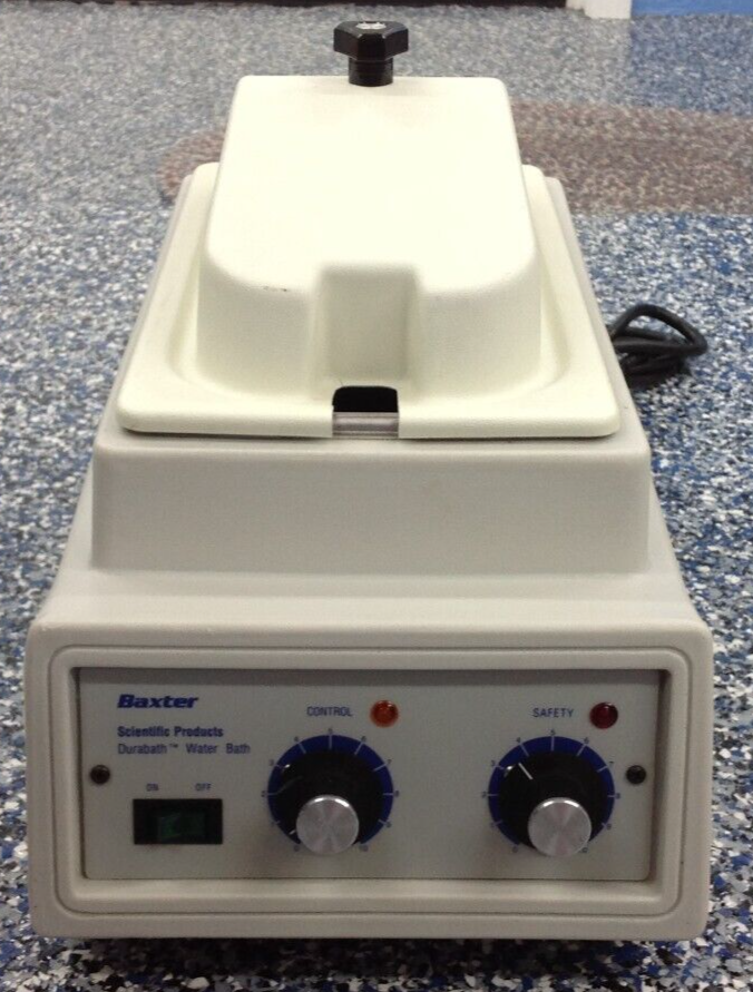Baxter Durabath Water Bath, Model W2975-6, Tested Working