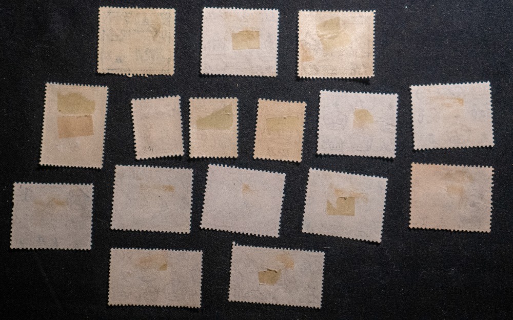 1951-1955 Cyprus stamps