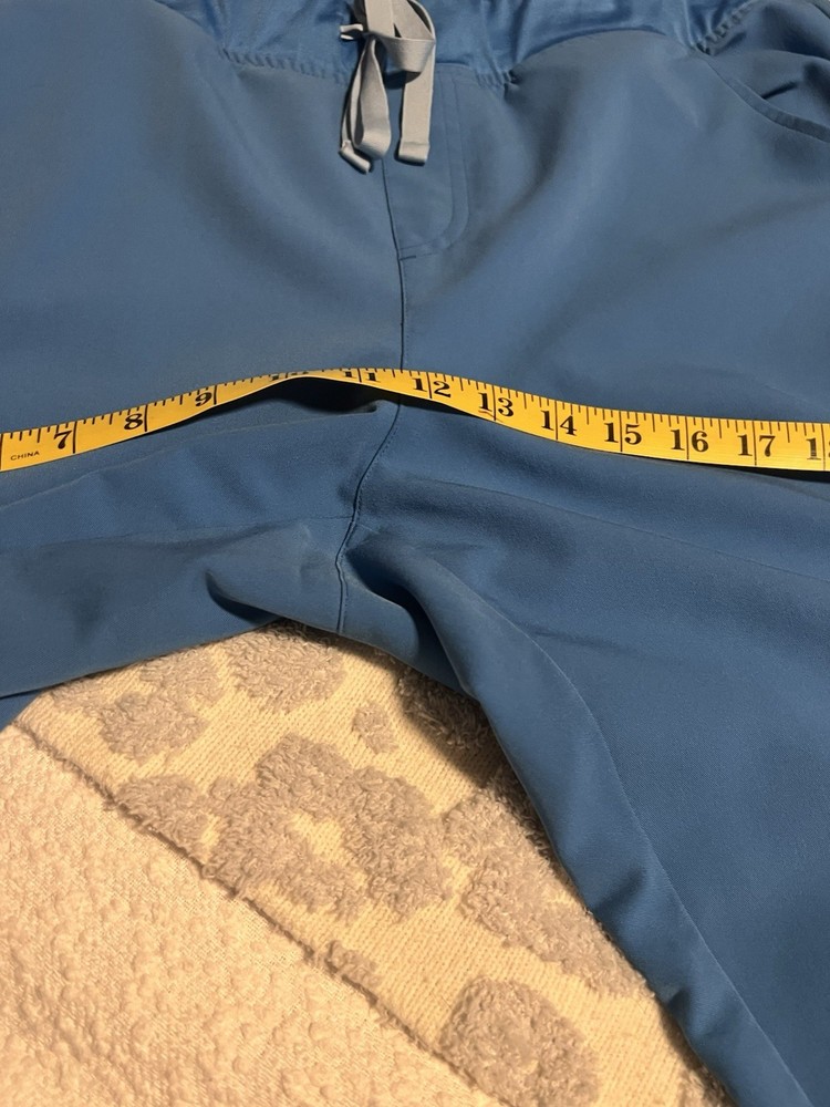 Figs Capri Blue Scrub Set, Womens Size Xl