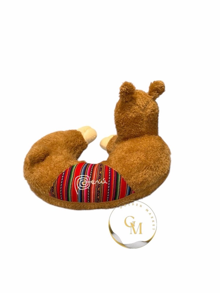 Handmade travel pillow from Peru