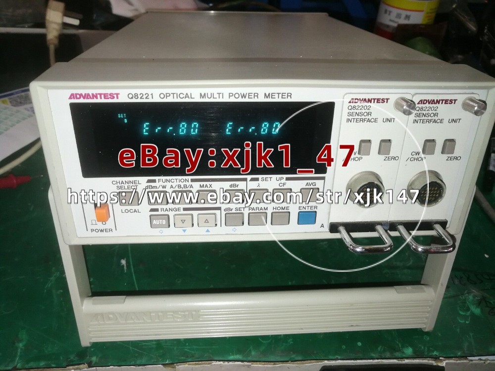 1PCS ADVANTEST, Q8221 Optical Power Meter