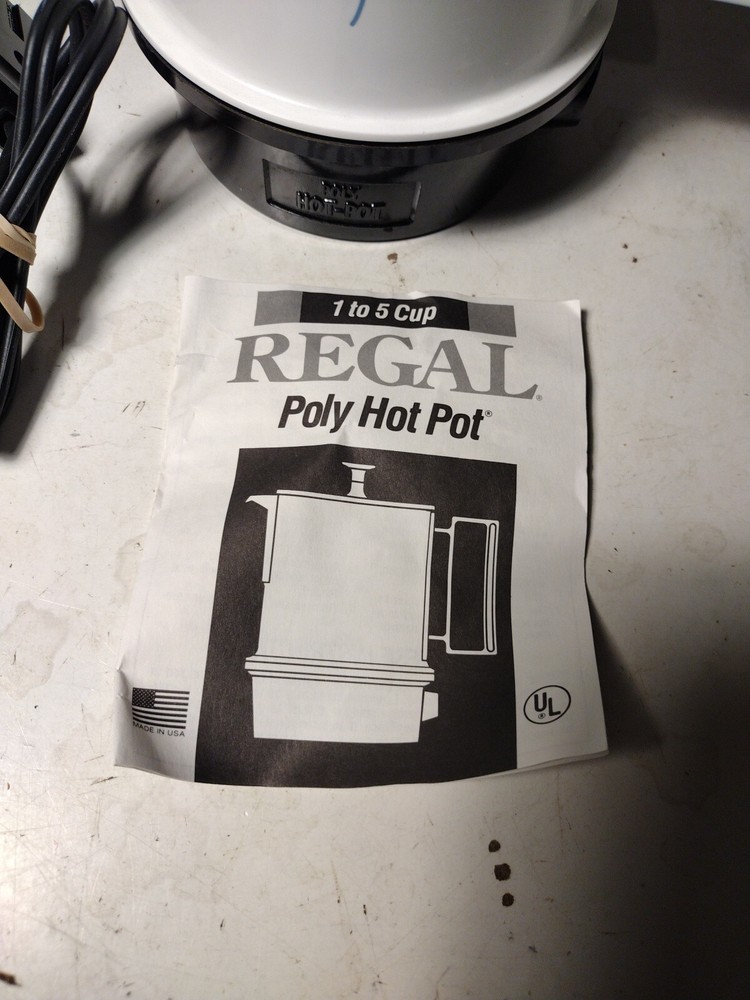 REGAL POLY HOT POT 5 CUP 25 OZ CORNFLOWER