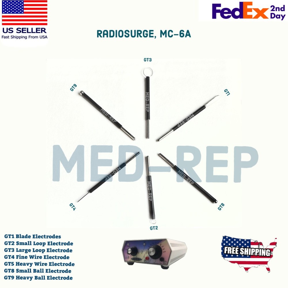 Radiosurge MC-6A  Electrodes Set