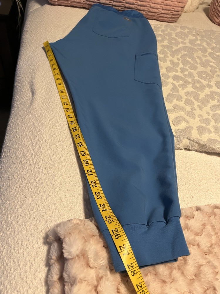 Figs Capri Blue Scrub Set, Womens Size Xl