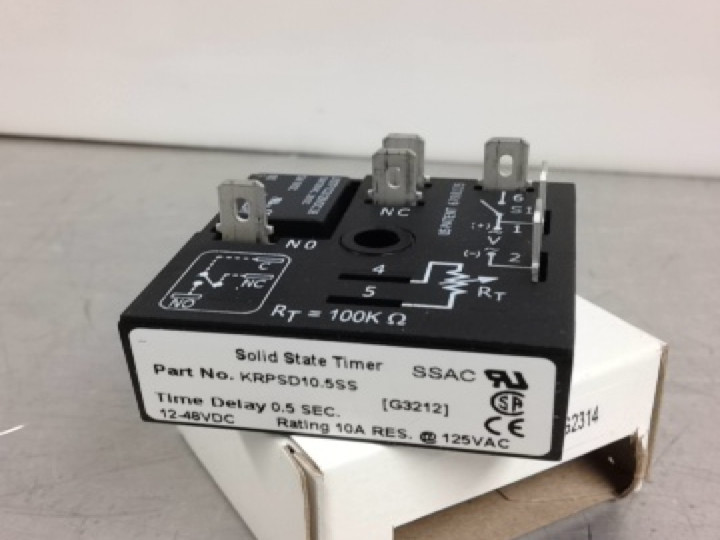 UpTo 1 NEW at MostElectric: KRPSD10.5SS SSAC SOLID STATE TIMER