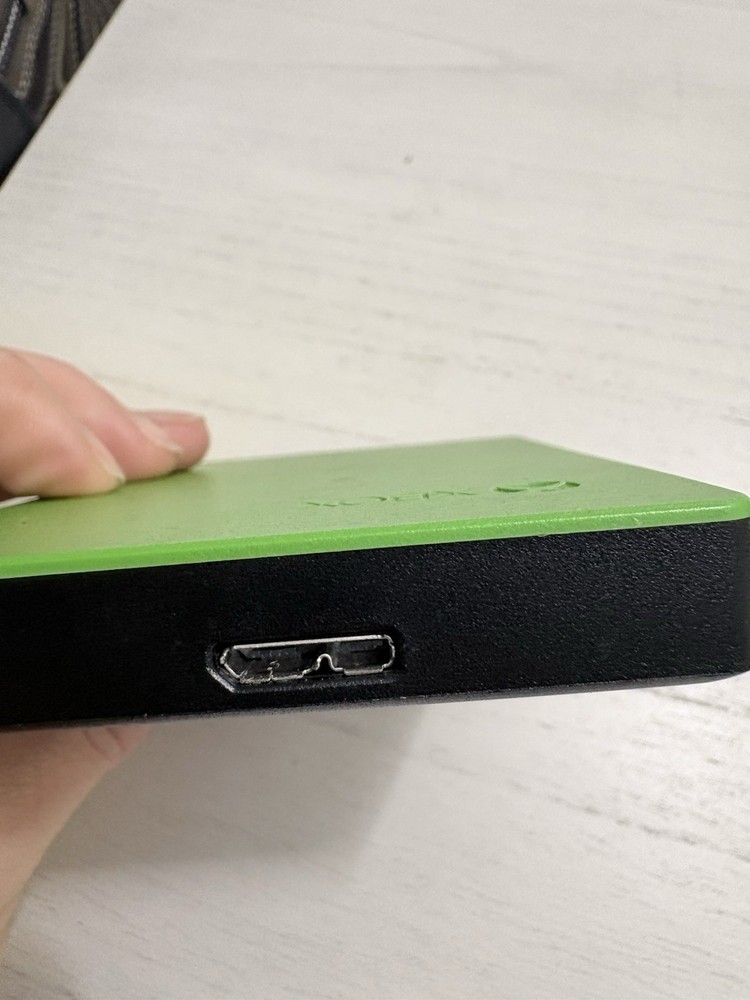 Seagate Game Drive 2TB External Hard Drive - Green (STEA2000403) - Untested