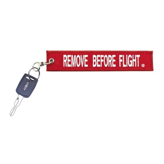 NASA Remove Before Flight Keychain - 1 Keychain