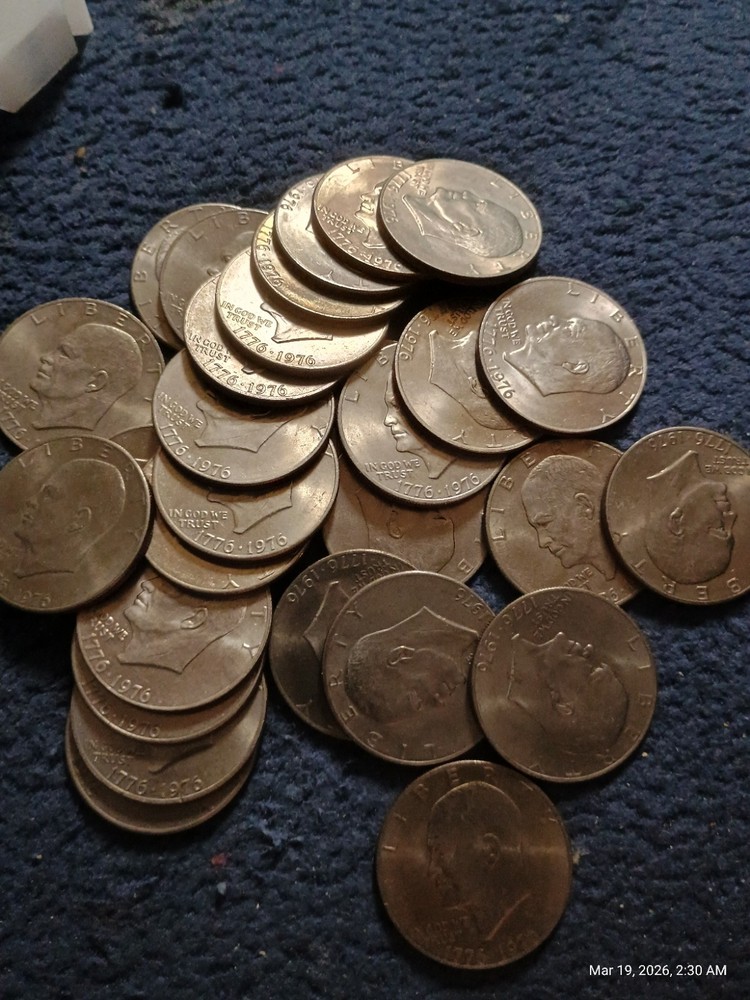 eisenhower bicentennial dollar lot