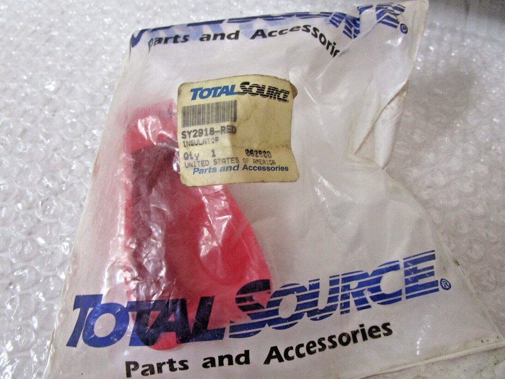 NEW TOTAL SOURCE SY2918 INSULATOR SY2918-RED