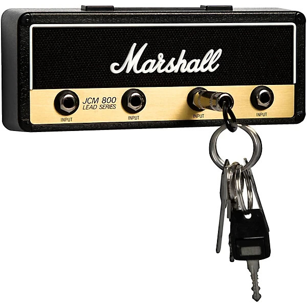 JCM800 Standard Jack Rack Version 2.0 Key Holder Black with 4 keychains