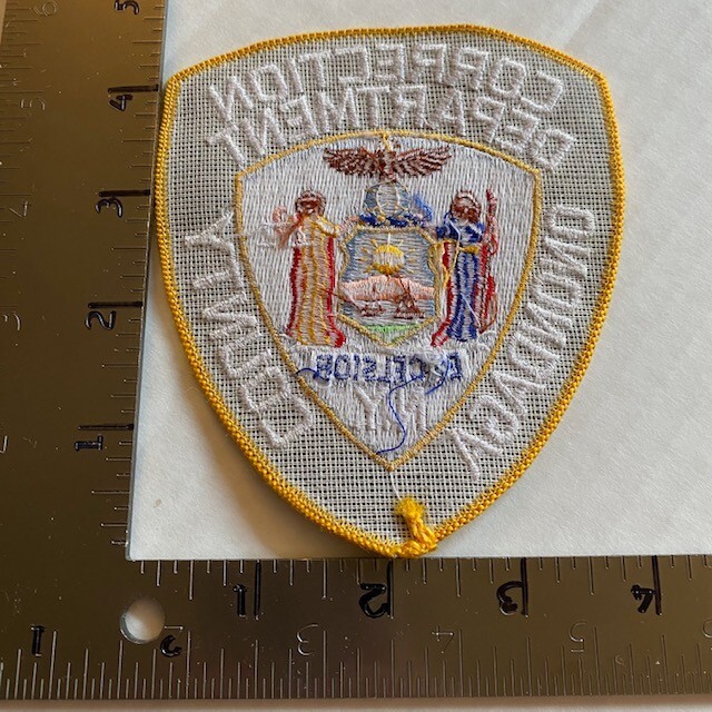 New York Onondaga County Corrections Shoulder Patch