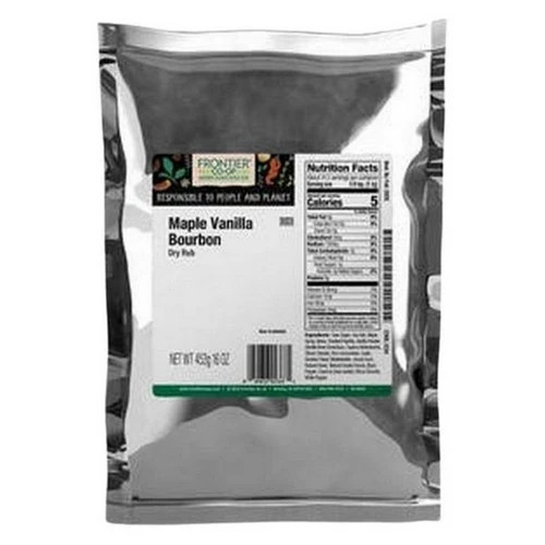 Maple Vanilla Bourbon Dry Rub 1 Lb  by Frontier Coop