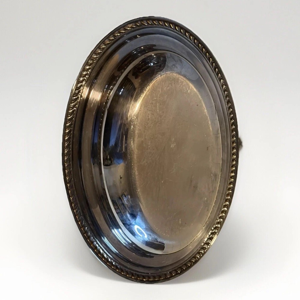 Antique Roger’s & Sons Silver Plated Dish With Lid
