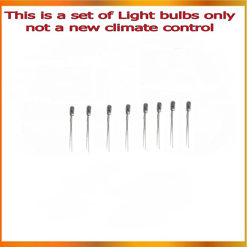 97-04 C5 Corvette Manual Climate Control Light Bulbs