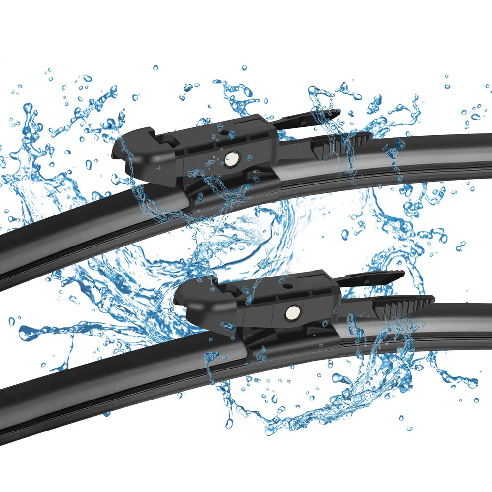 24"&21" Pair Bracketless Windshield Wiper Blades For Buick Enclave 2012-2017