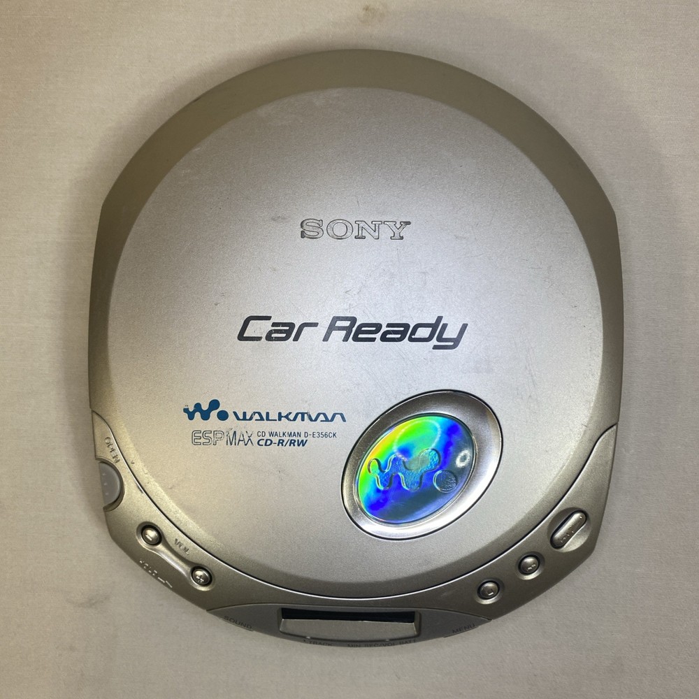 Sony Walkman D-E356CK CD Player ESP MAX Car Ready – Tested & Working