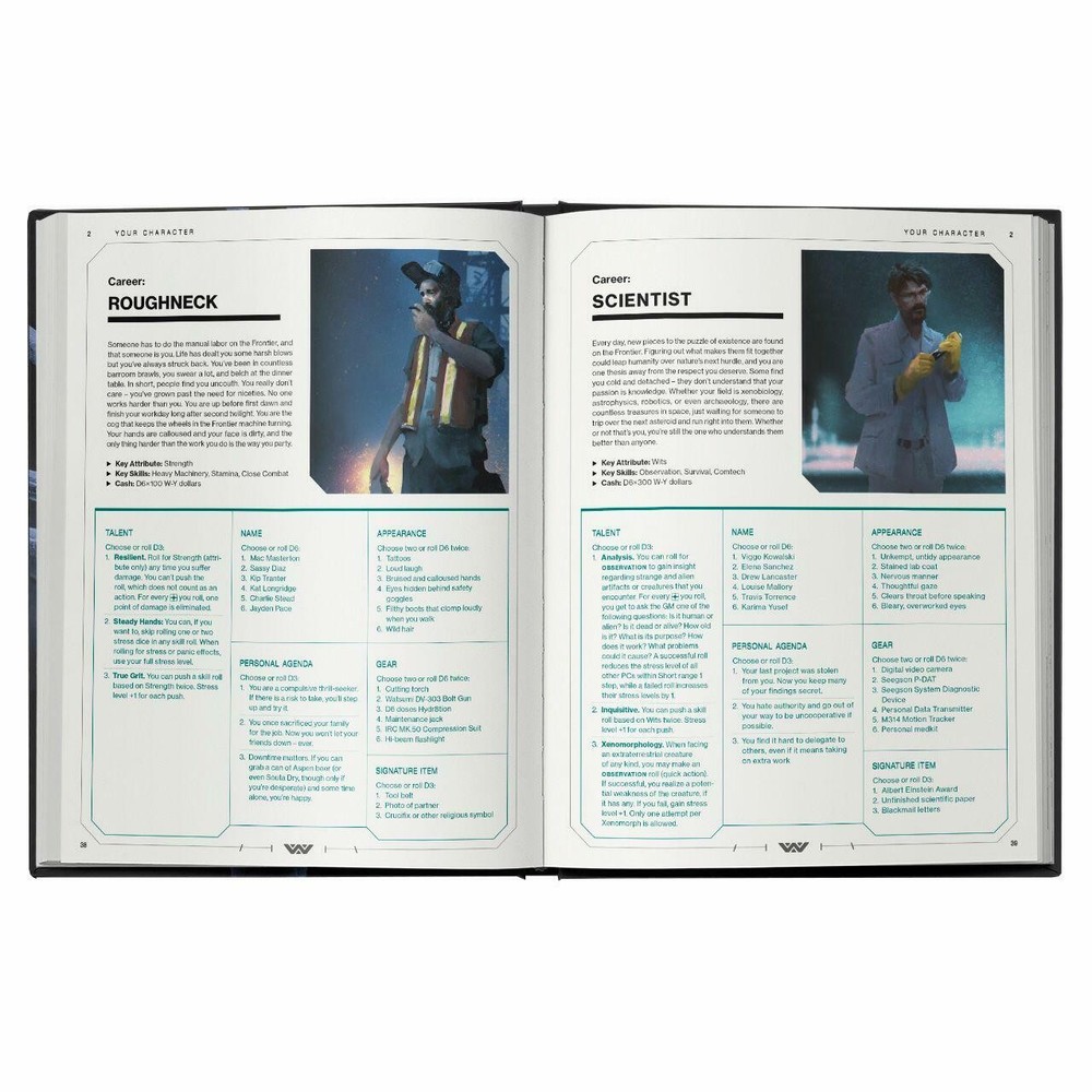 Alien RPG: Evolved Edition Core Rulebook (Hardcover)