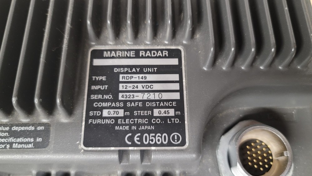 Furuno RDP 149 VX2 10" Navnet GPS Radar Chartplotter Display