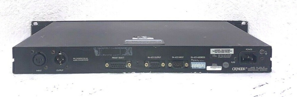 Oxmoor DEQ-1 High Resolution Programmable Equalizer