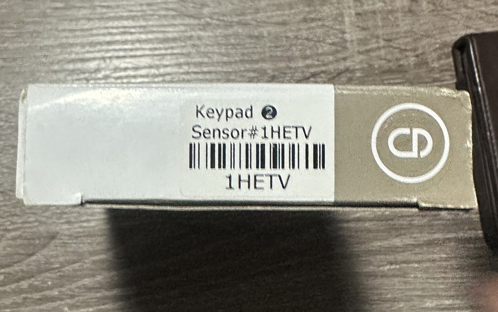 SimpliSafe Keypad Home Security System First Generation Sensor Number 1HETV
