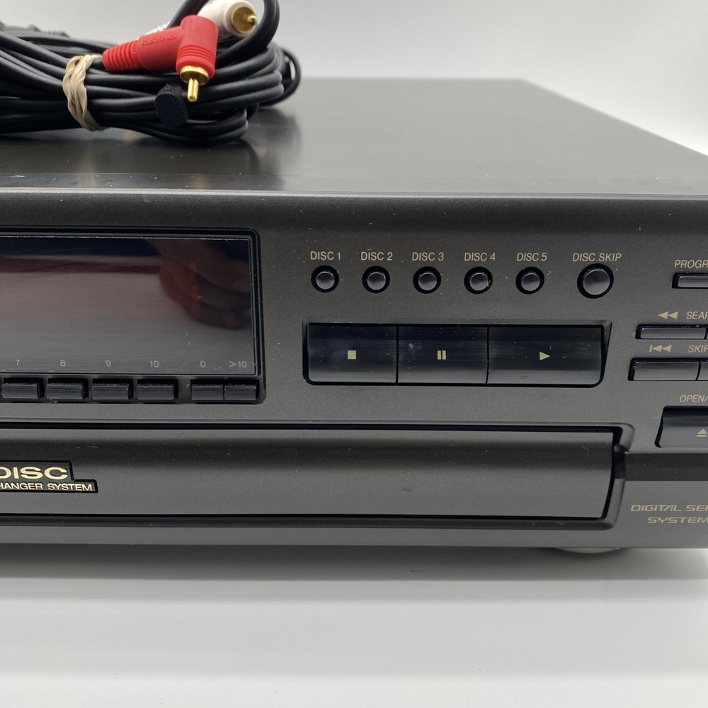 Technics Compact 5 Disc Rotary Changer System SL-PD888 No Remote Fully Tested