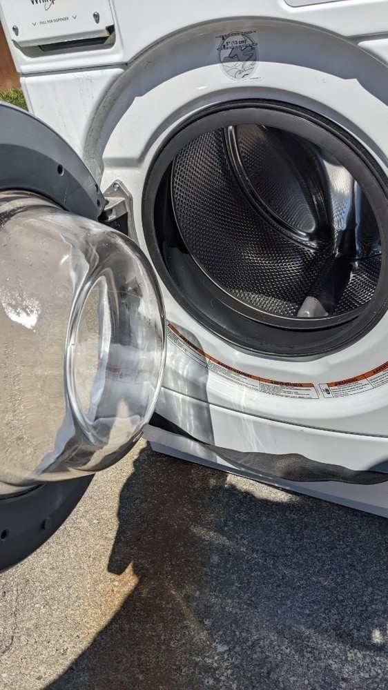 Whirlpool Commercial Stackable Gas Front-Loading Washer & Dryer White Enamel
