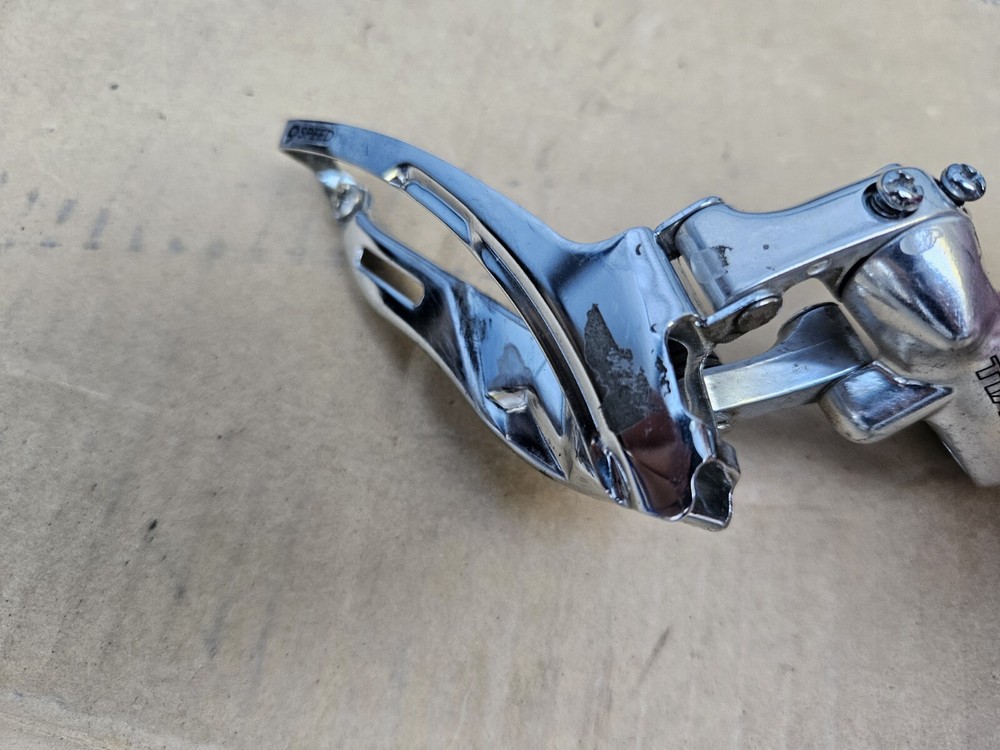 BROKEN Shimano Tiagra Front Triple Derailleur 28.6mm Clamp Bottom Pull FD-4403