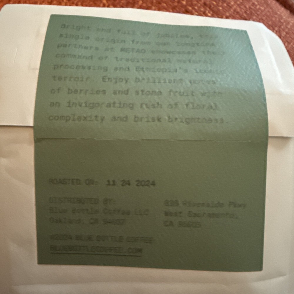 Blue Bottle Coffee, Winter Coffee Set