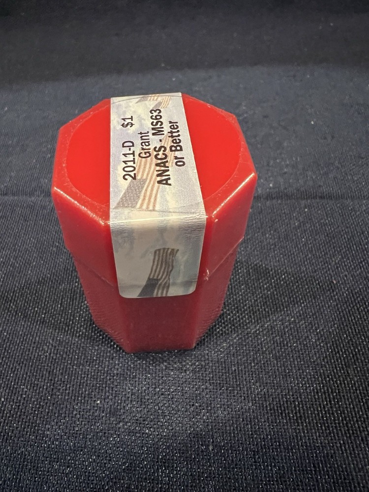 Graded 2011 D Grant 20 Coin Roll