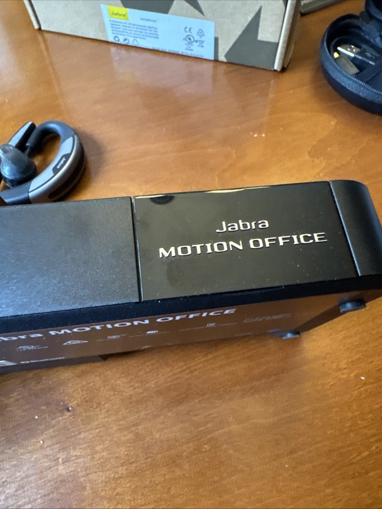 Jabra Motion Office UC Bluetooth Headset - Touch Screen WHB006