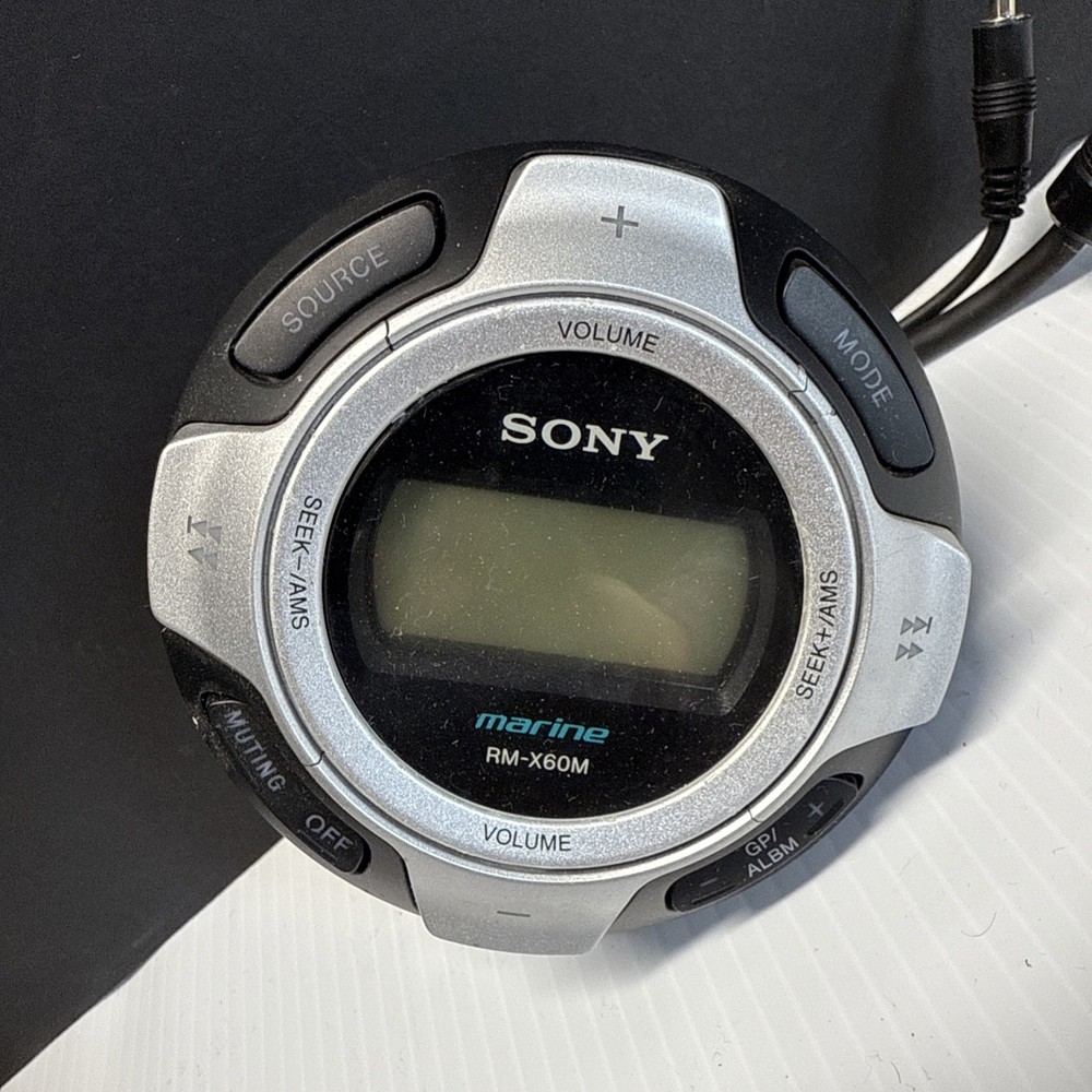 Sony RM-X60M Marine Remote Commander UNTESTED