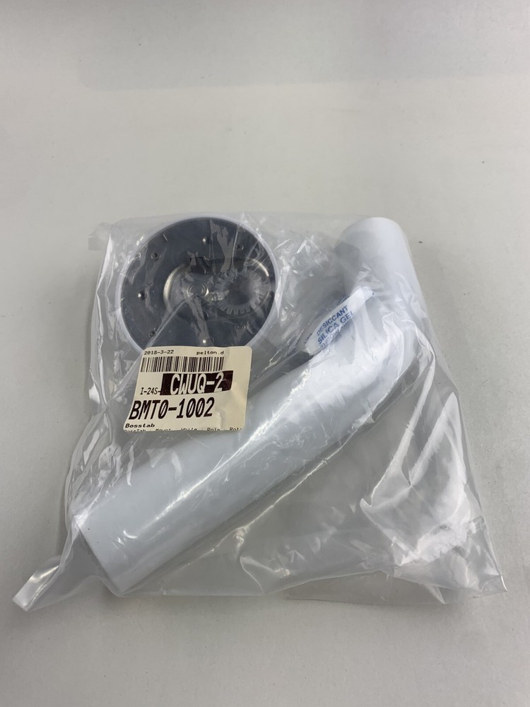 BossTab BMT0-1002 Mount White Pole - No Base