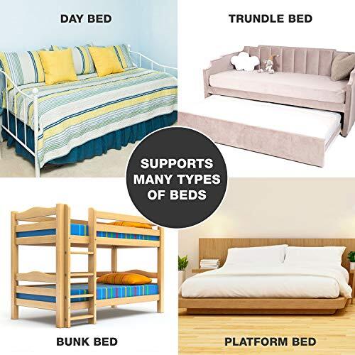 DMI Foldable Box Spring, Bunkie Board, Bed Support Slats for Assorted Sizes