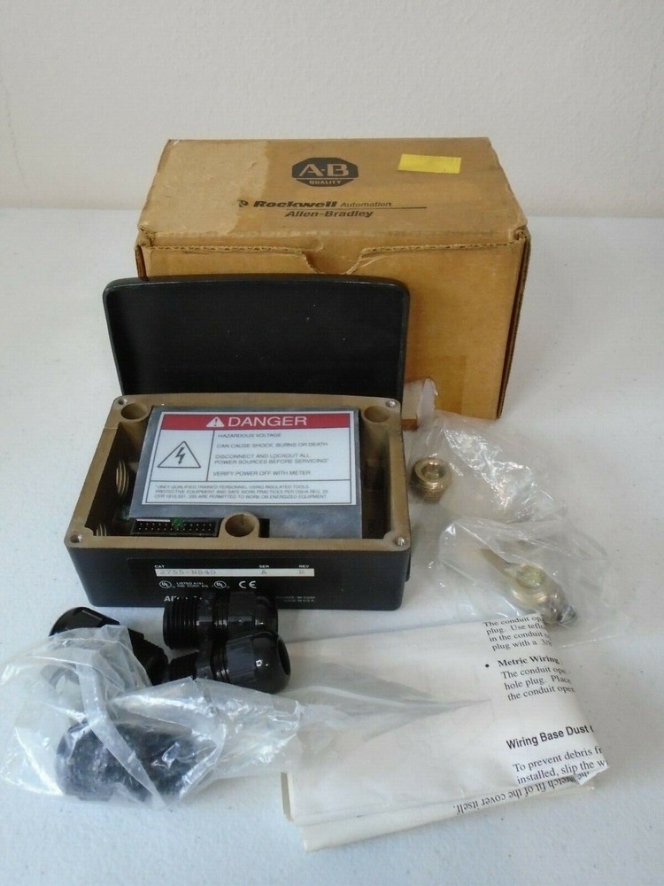 Allen Bradley 2755-NB40 Adaptascan Barcode Wiring Base